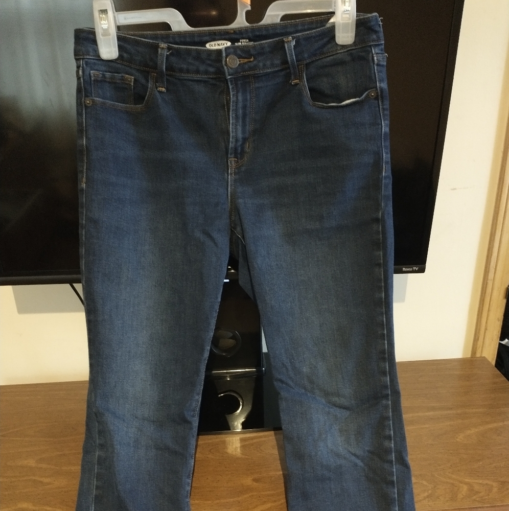 Old Navy Power Slim Straight Jeans
